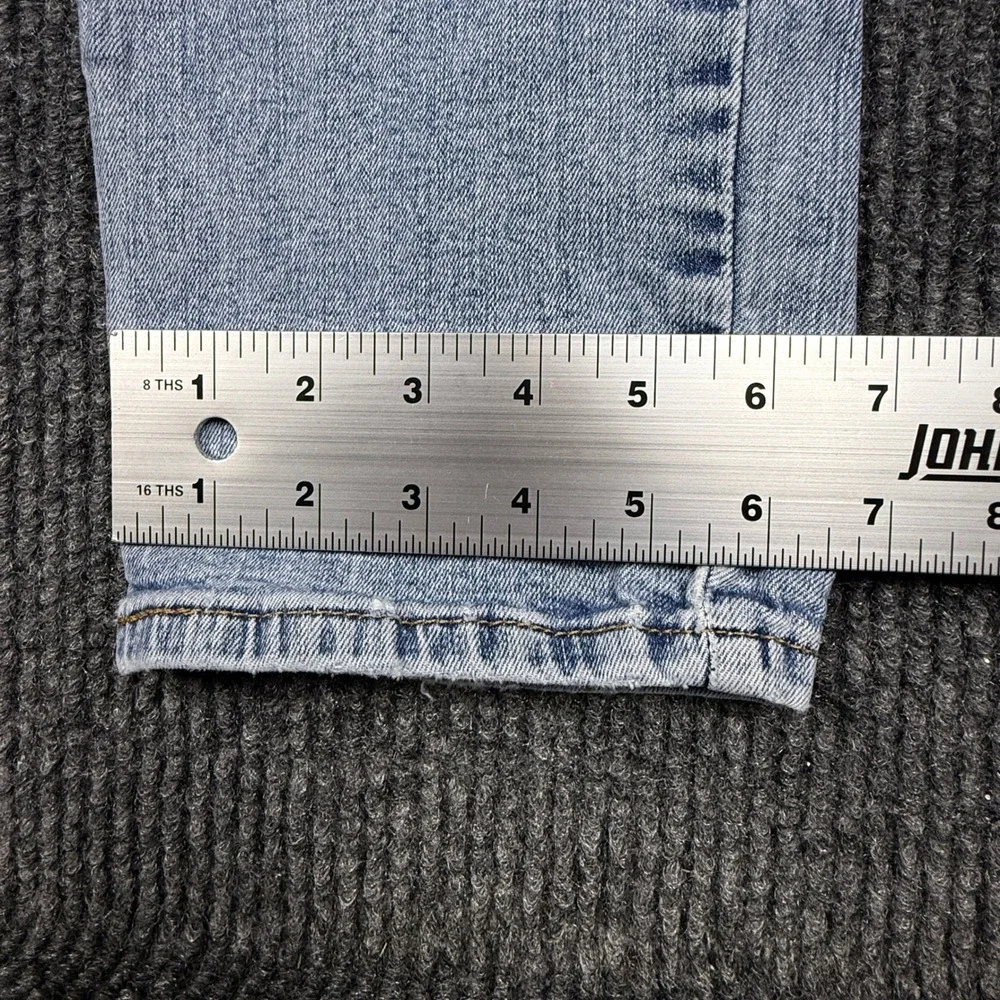 Levis 511 Slim Fit Jeans Mens 32x34 Light Wash Blue Denim 04511-3623